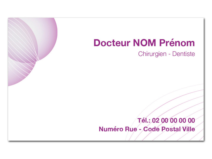 Carte de rendezvous  CERLES RAYES