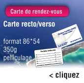 Cartes rendez-vous